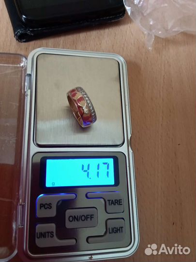 Кольцо серебро 925