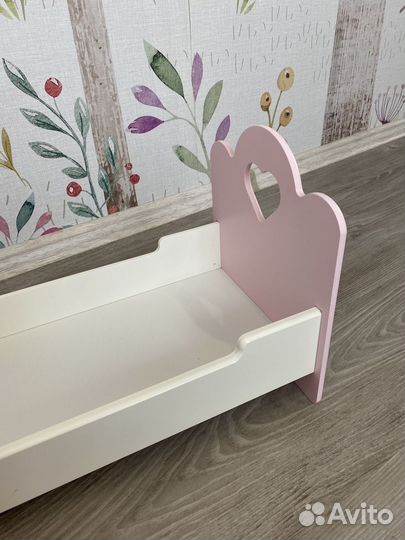 Кроватка для кукол 45см