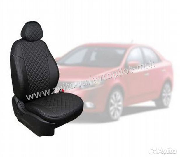 Чехлы на сидения Лада Приора черный+серый, и други