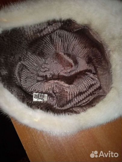 Берет норковый