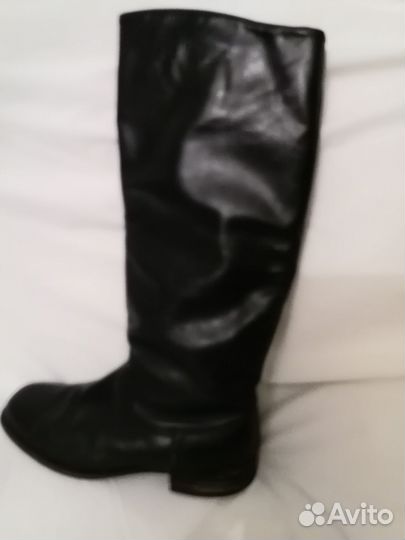 Сапоги офицерские хромовые