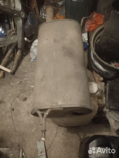 Глушитель Митсубиси l200