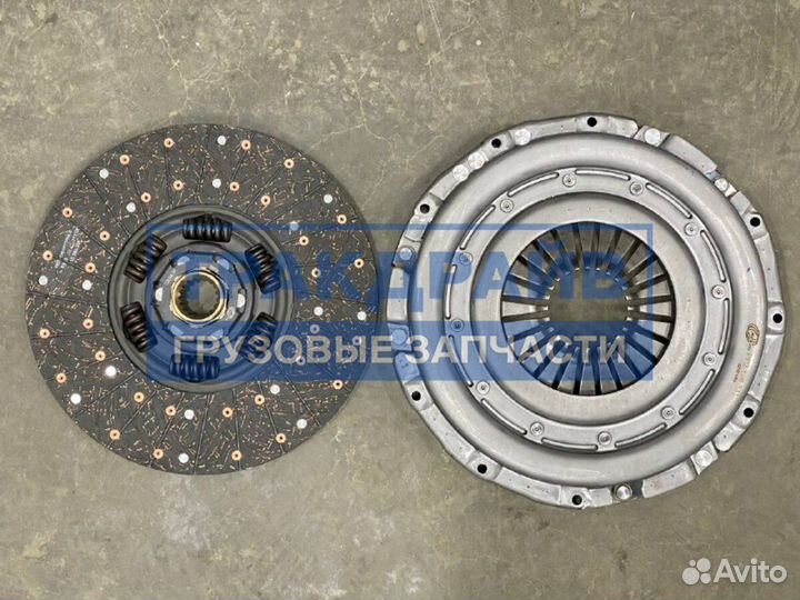 Сцепление Mercedes Atego комплект без выжимного подшипника 362 мм