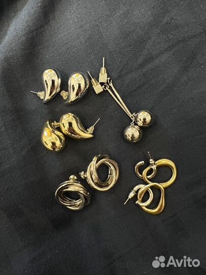 Серьги бижутерия