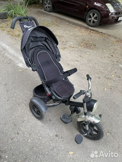 Детский велосипед с ручкой бу