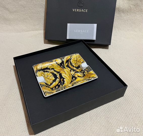 Пепельница Versace Rosenthal. Фарфор