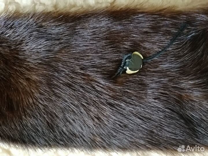 Воротник из норки