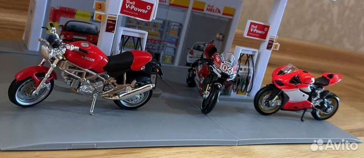 Модели мотоциклов Ducati Shell