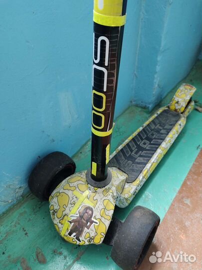 Самокат детский трехколесный бу