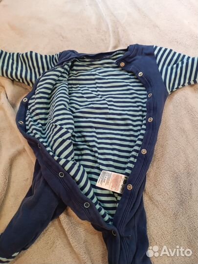 Утепленный боди для мальчика