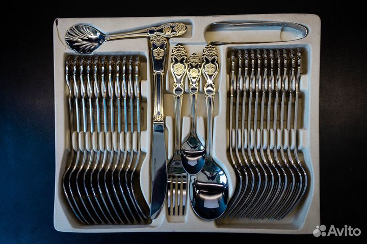 Набор столовых приборов Grand Royality 24krt