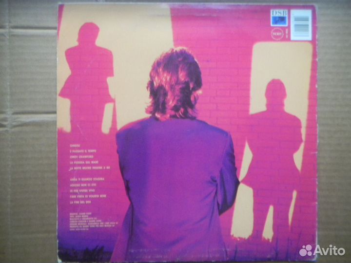 Gianni Togni Singoli It. Ricordi In/Sl 92 EX/EX