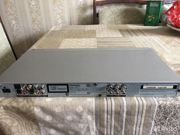 DVD player panasonic S-49 с дисками