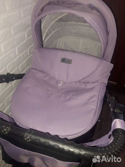 Коляска-люлька Sevillababy Mirra Сиреневый-Черный