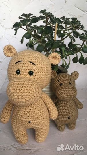 Игрушка Бегемотик Мотя