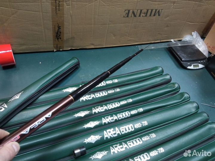 Удочка без колец дорожной концепции 7,2м