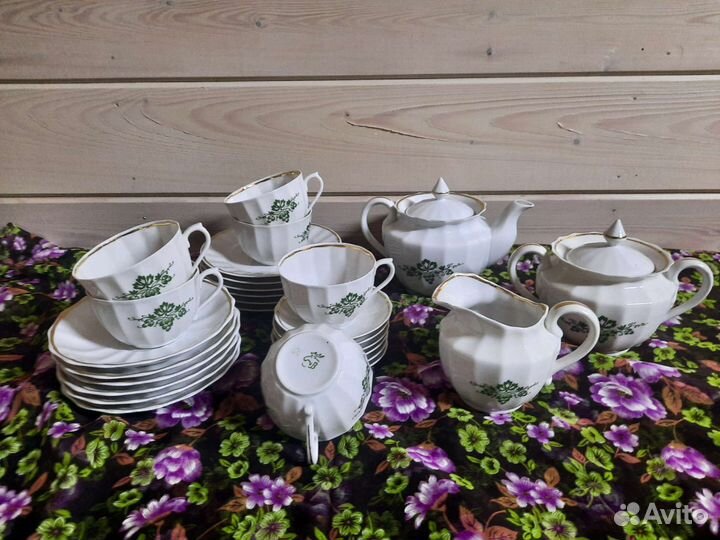 Чайный сервиз вербилки СССР