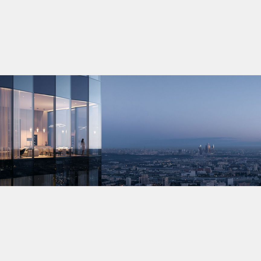 2-к. квартира, 61,7 м², 33/49 эт.