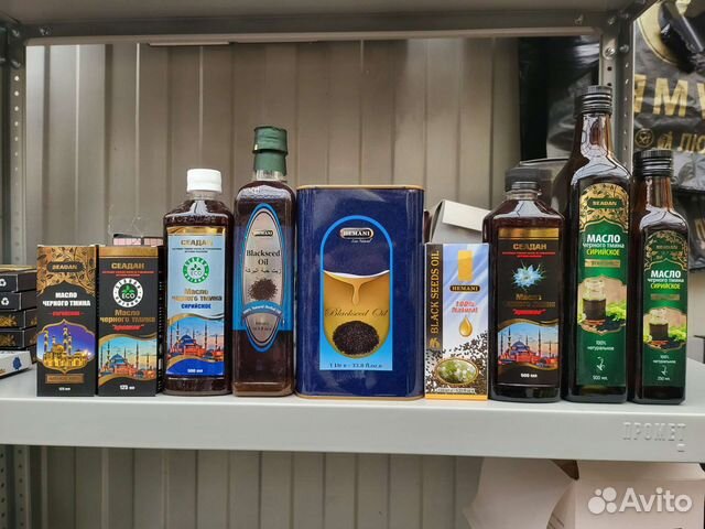 Масло черного тмина, хельбы, кунжута, кыста и т.д