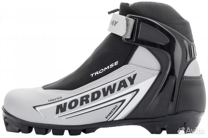 Лыжи беговые Nordway XC active NNN+палки+ботинки