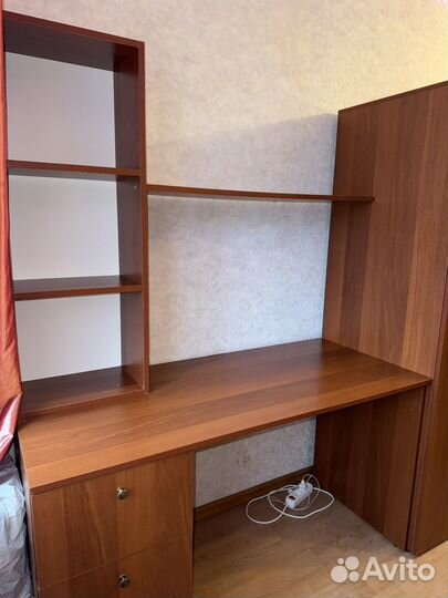 Стеллаж стол + шкаф