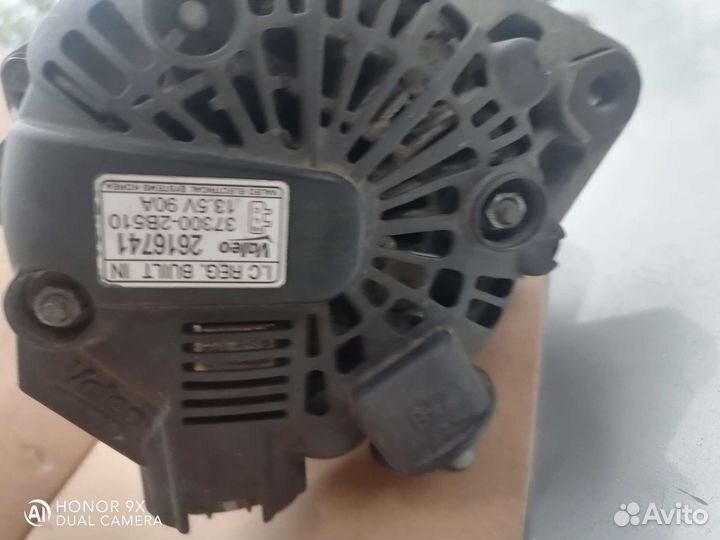 Генератор hyundai Solaris 2015