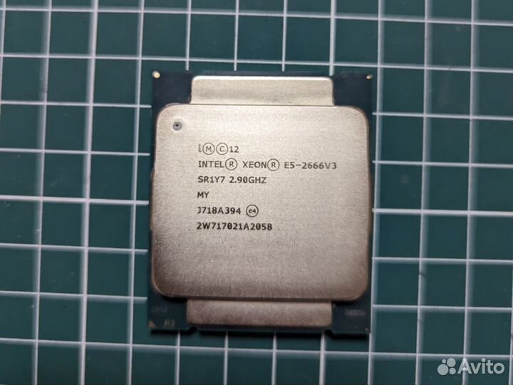 Процессор Intel xeon e5-2666 v3 lga2011-3
