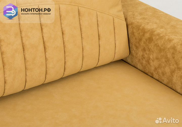 Диван тик-так Руди желтый