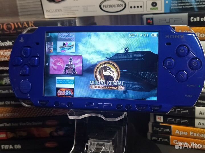Sony psp 3008 прошитая +64gb с играми
