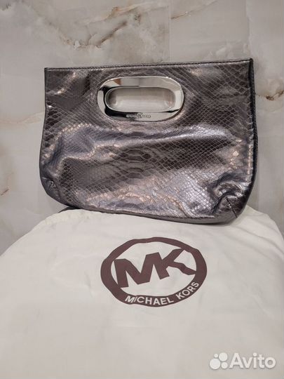 Женская сумка клатч кожаная Michael Kors