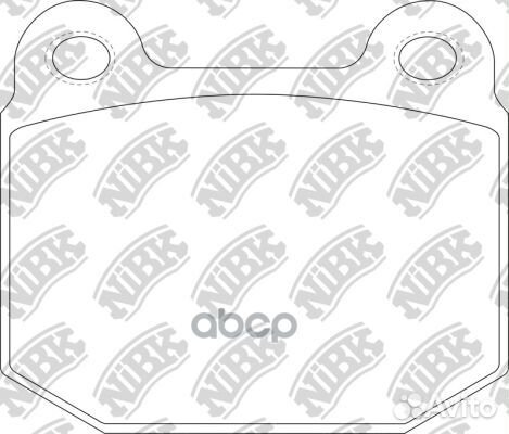 Колодки тормозные subaru impreza 05- задн. Perf