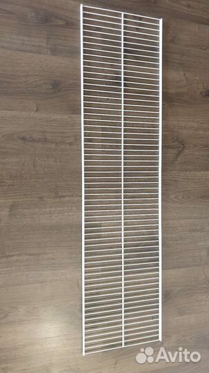 Полка сетчатая Титан-GS 120.3x30.6см сталь (белая)