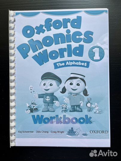 Oxford phonics world все части (учебник + тетрадь)