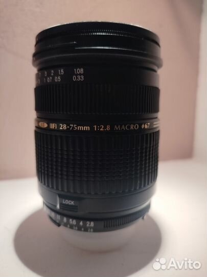 Объектив Tamron для Nikon SP AF XR 28-75 Macro 2.8
