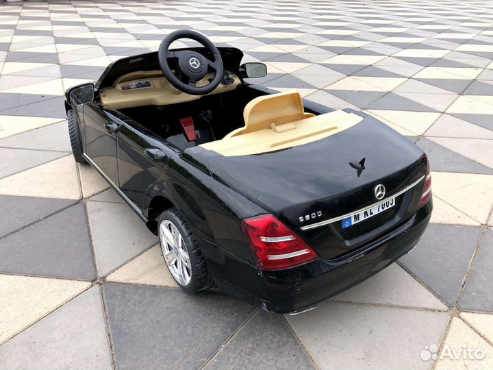 Электромобиль mercedes ускоренный