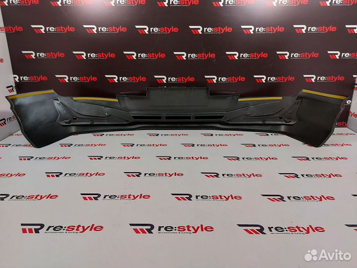 Губа передняя Toyota Land Cruiser Prado 120 Черная