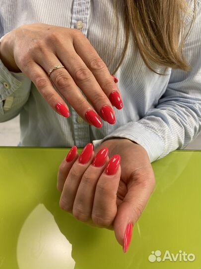 Маникюр+гл в салоне Педикюр+гл