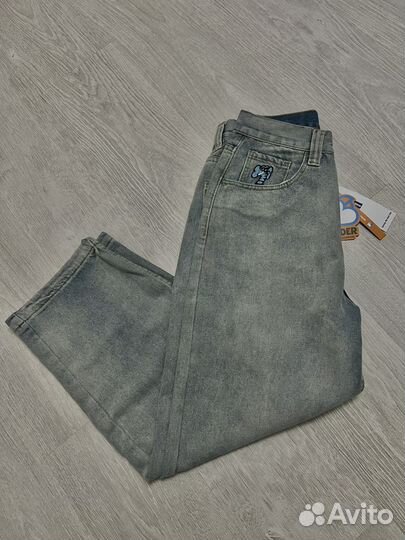 Джинсы mind error голубые