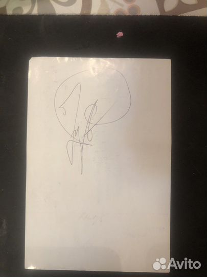 Автограф князя