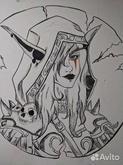 Разрисовка стен