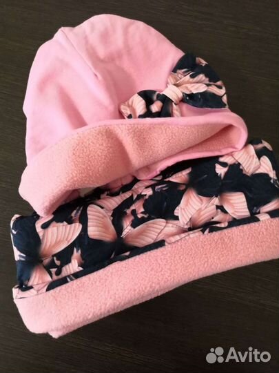 Новый комплект шапка, шарф