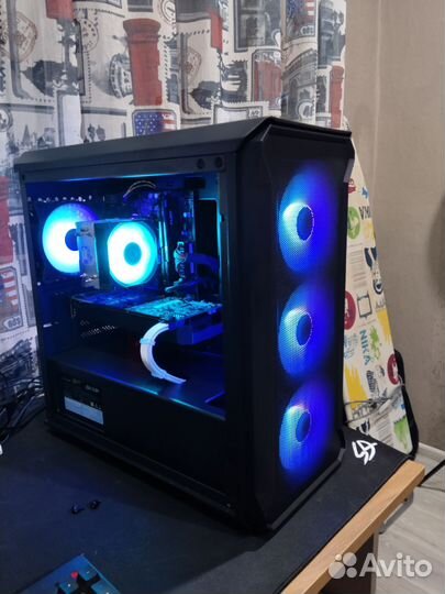 Игровой пк intel core i5 7500+ gtx1070
