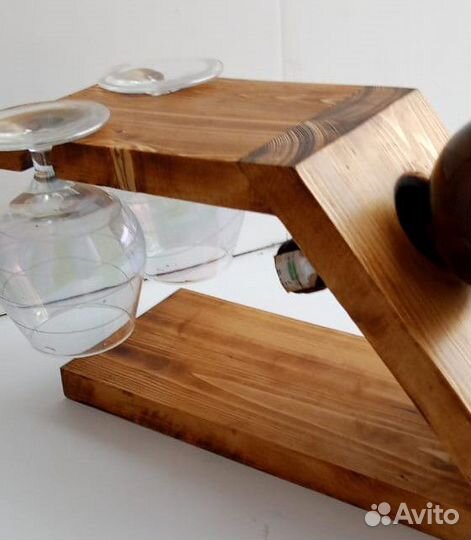 Подставка под вино и бокалы