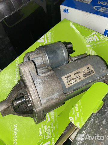 Стартер valeo granta