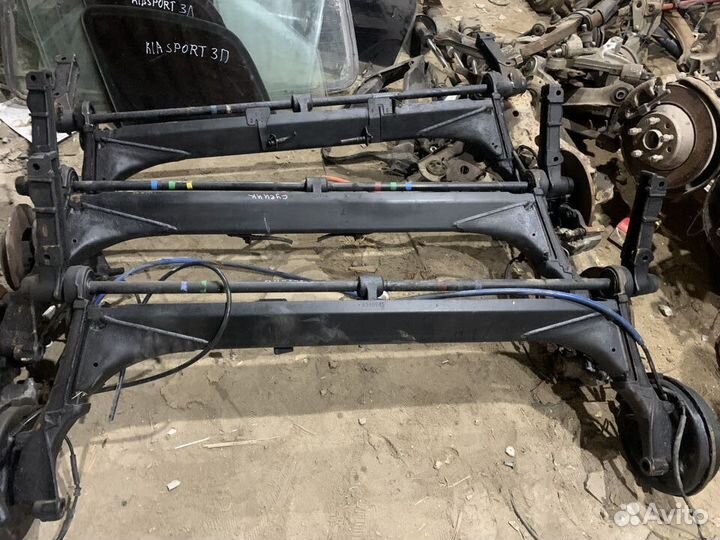 Балка подвески задняя renault kangoo рено кангу 1