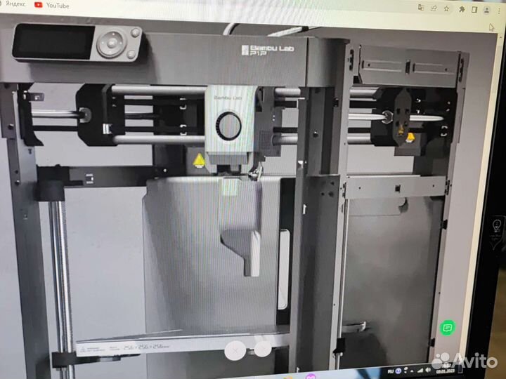 3d принтер Bambulab P1P с камерой и LED Новый