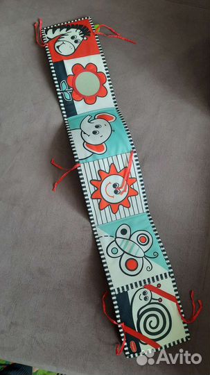 Бортик развивающий в кроватку