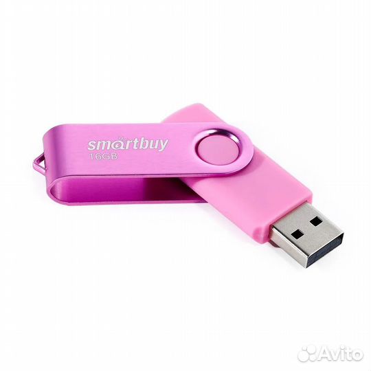 Флеш-накопитель USB 2.0 Smartbuy 16 GB Twist (SB01