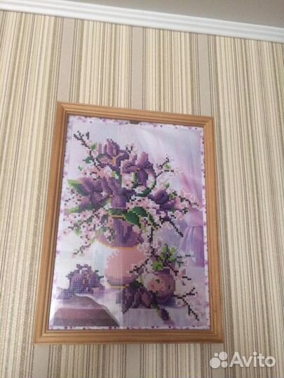 Картина ручной работы в рамке