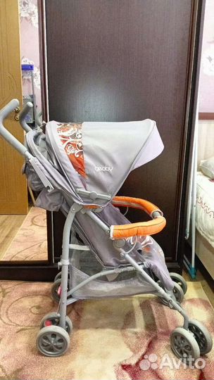 Прогулочная коляска трость бу